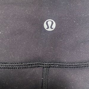 Black Lululemon Stirrup Leggings